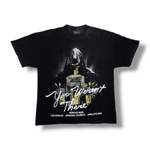 Darc Sport Memento Mori You Weren't There Los Angeles Black T-Shirt Men's XL